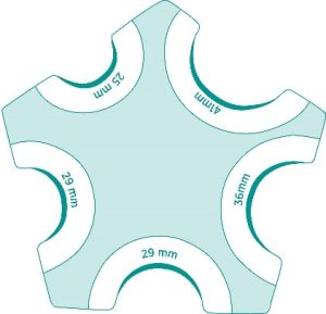 Choose the correct male urinary catheter size