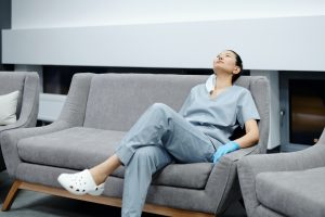 Nurses endure a stressful work environment